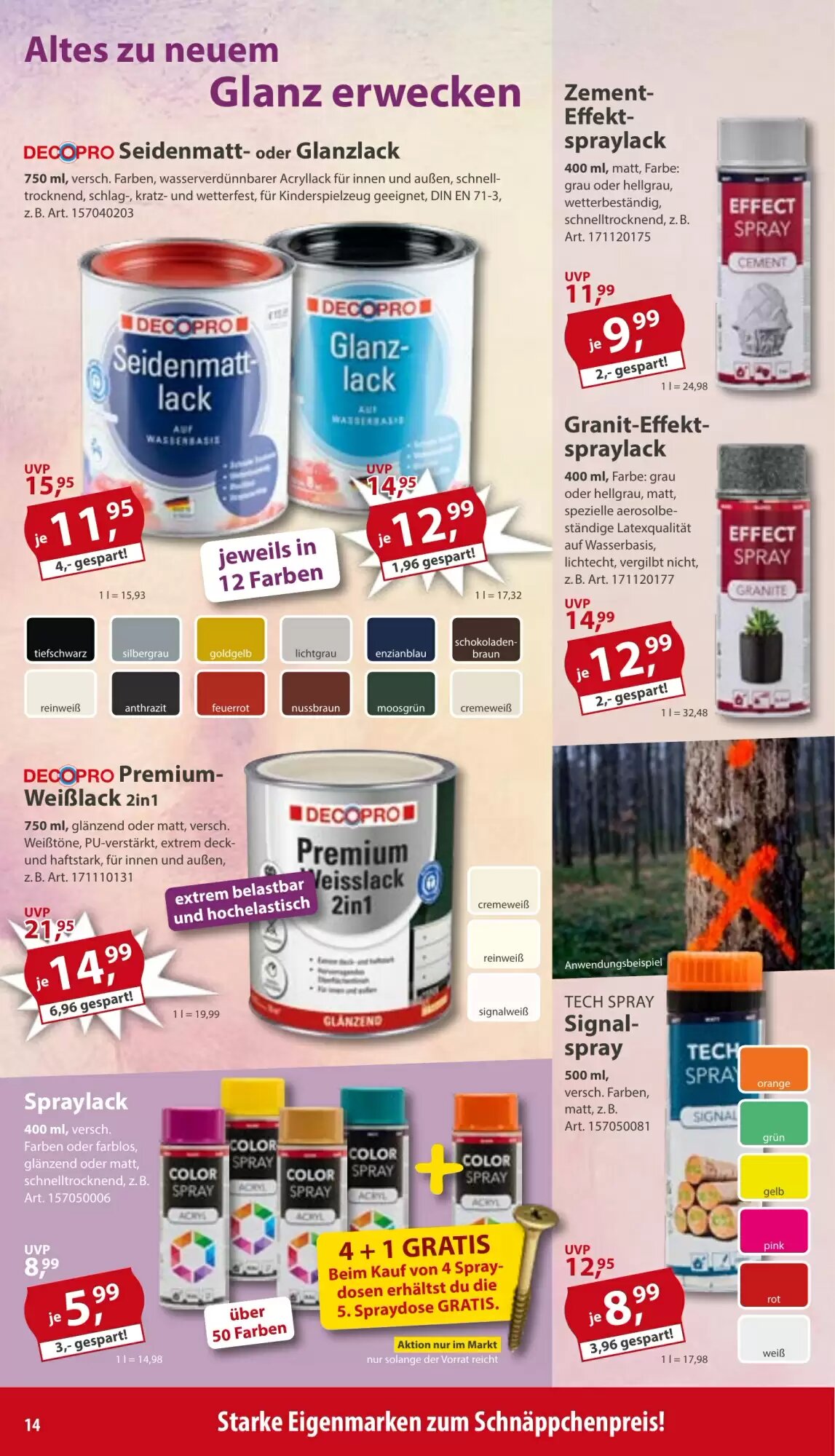 Sonderpreis Baumarkt Prospekt (ab 27.06.2026) zum Blättern - Seite 14