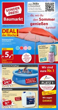 Sonderpreis Baumarkt Prospekt (ab 27.06.2026) zum Blättern