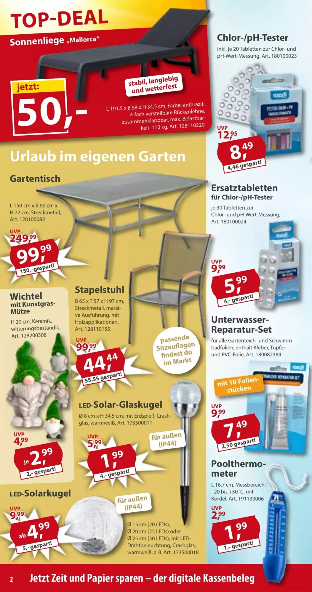 Sonderpreis Baumarkt Prospekt (ab 27.06.2026) zum Blättern - Seite 2