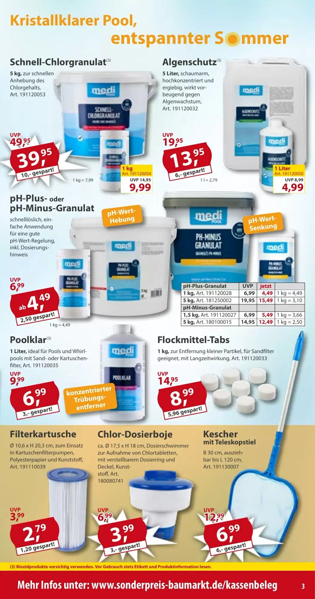 Sonderpreis Baumarkt Prospekt (ab 27.06.2026) zum Blättern - Seite 3