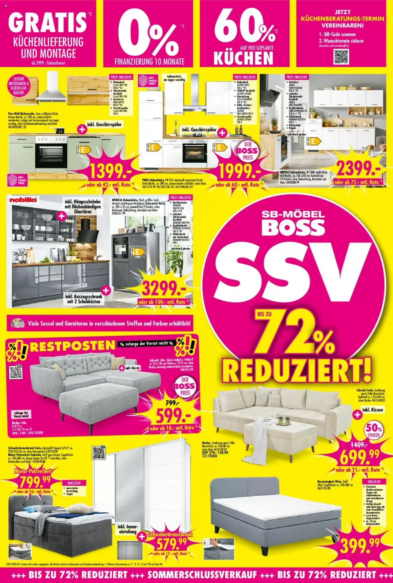 Möbel Boss Prospekt (ab 27.06.2026) zum Blättern - Seite 2