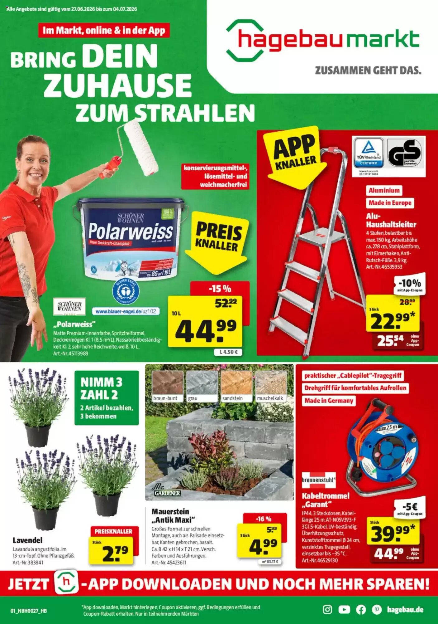 Rusta Prospekt (ab 27.06.2026) zum Blättern - Seite 1