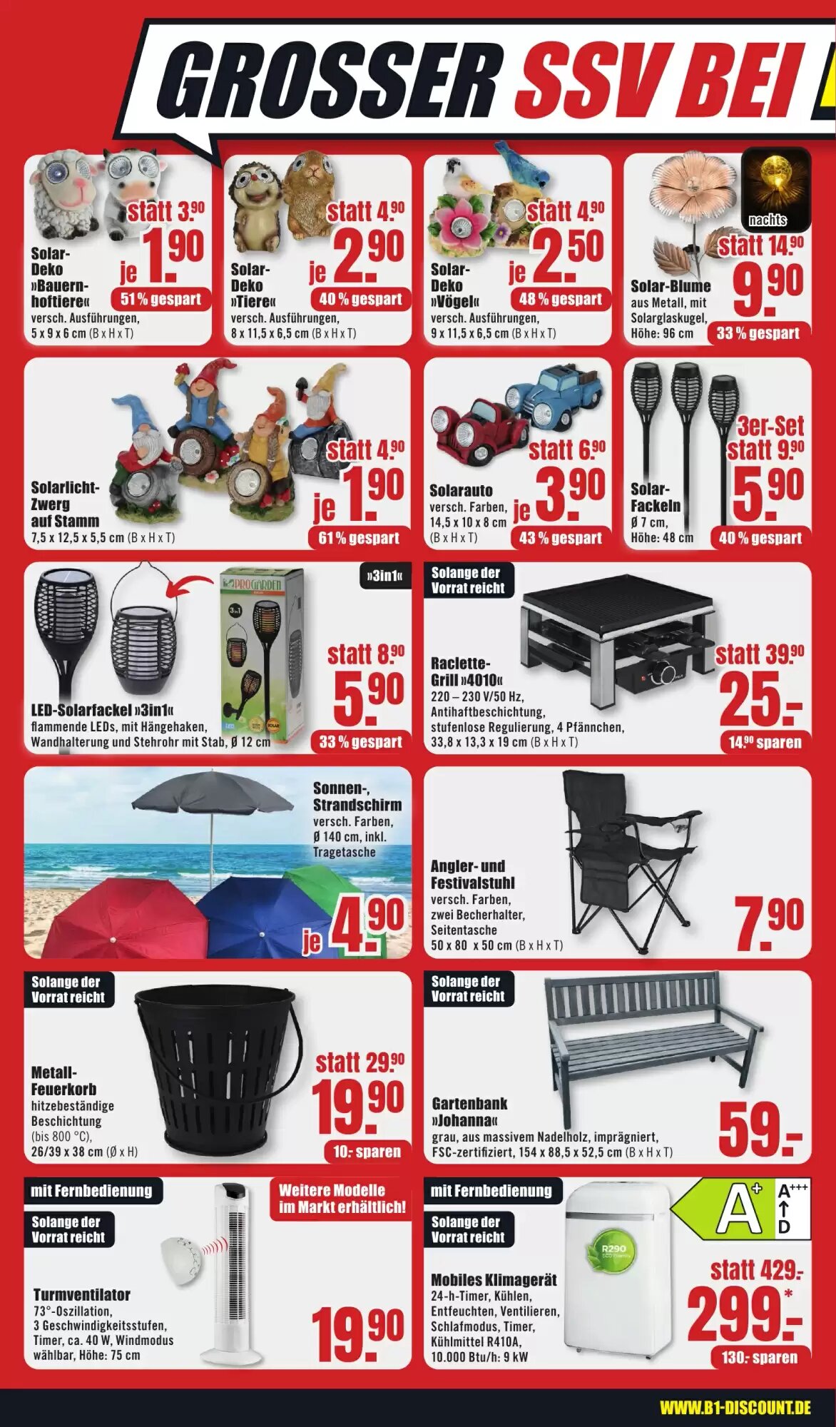 B1 Discount Baumarkt Prospekt (ab 28.06.2026) zum Blättern - Seite 10