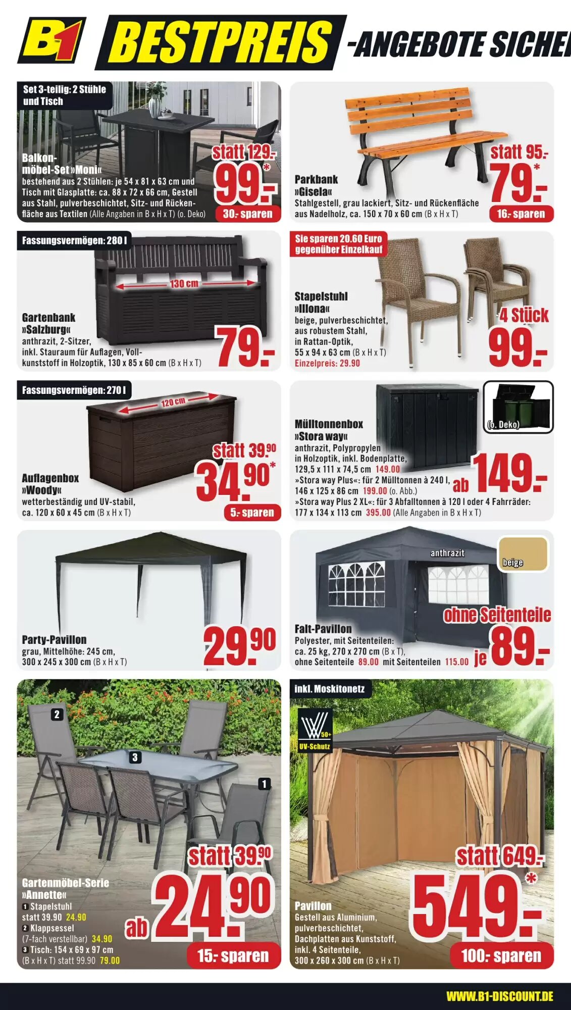 B1 Discount Baumarkt Prospekt (ab 28.06.2026) zum Blättern - Seite 2