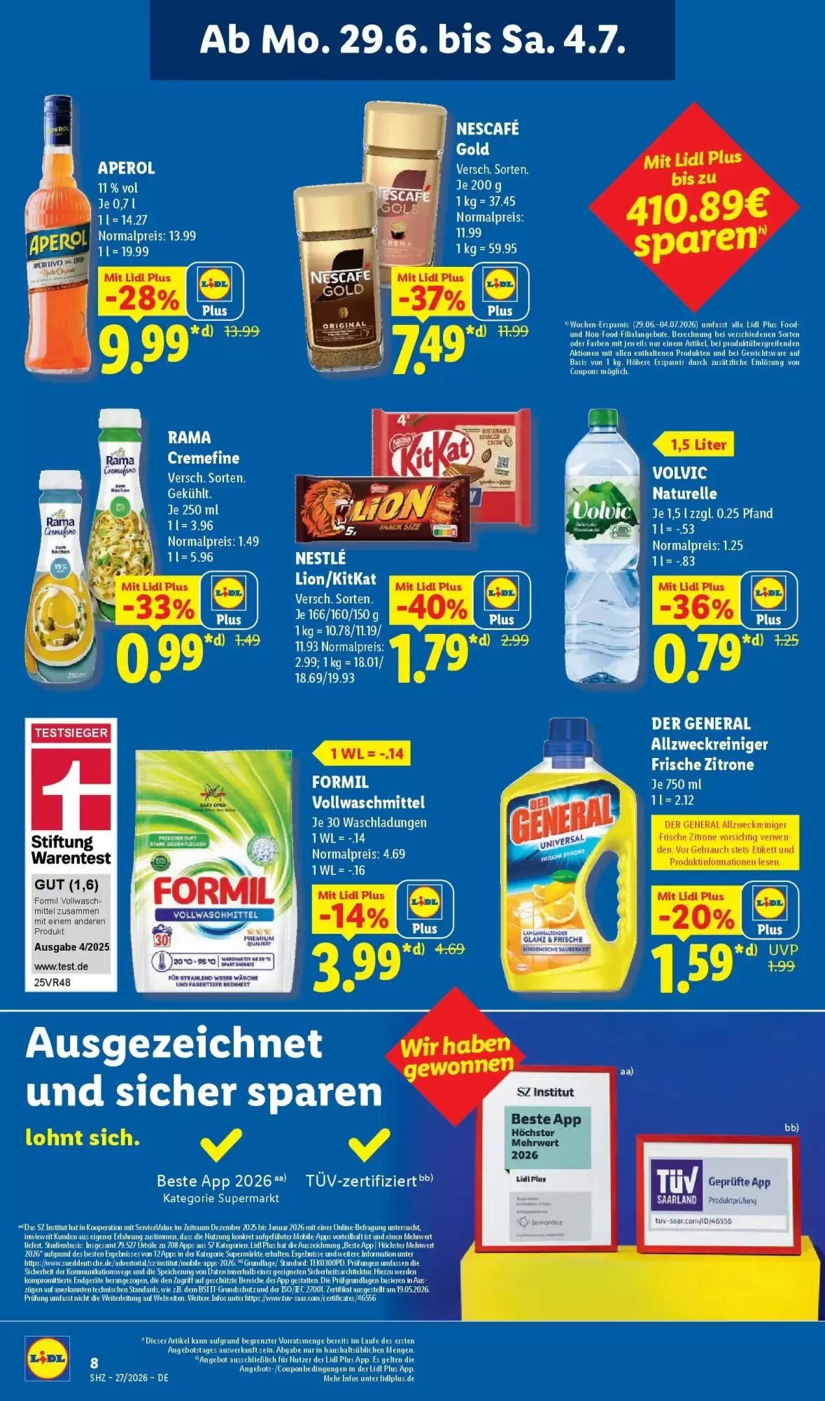 Lidl Prospekt (ab 28.06.2026) zum Blättern - Seite 10