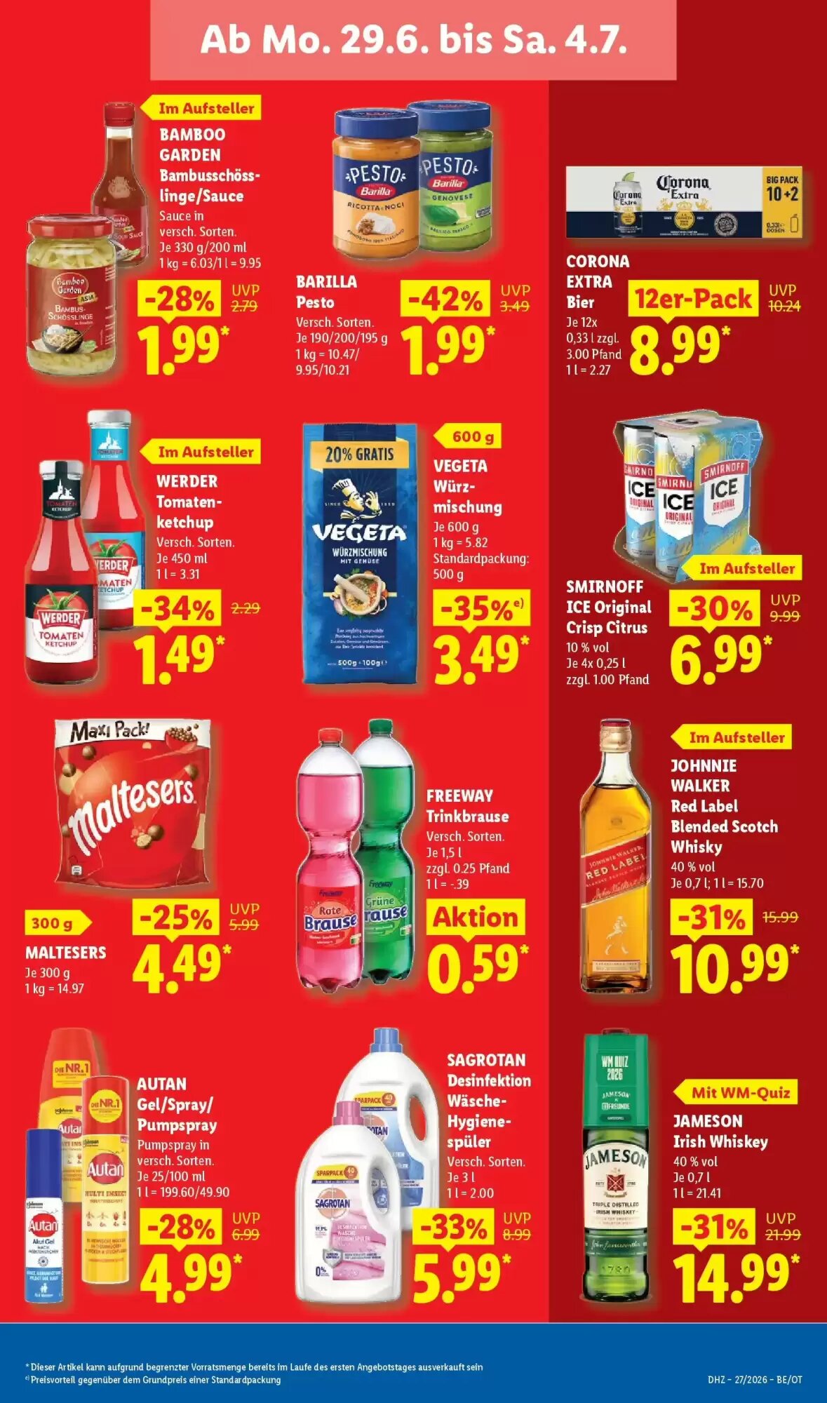 Lidl Prospekt (ab 28.06.2026) zum Blättern - Seite 25