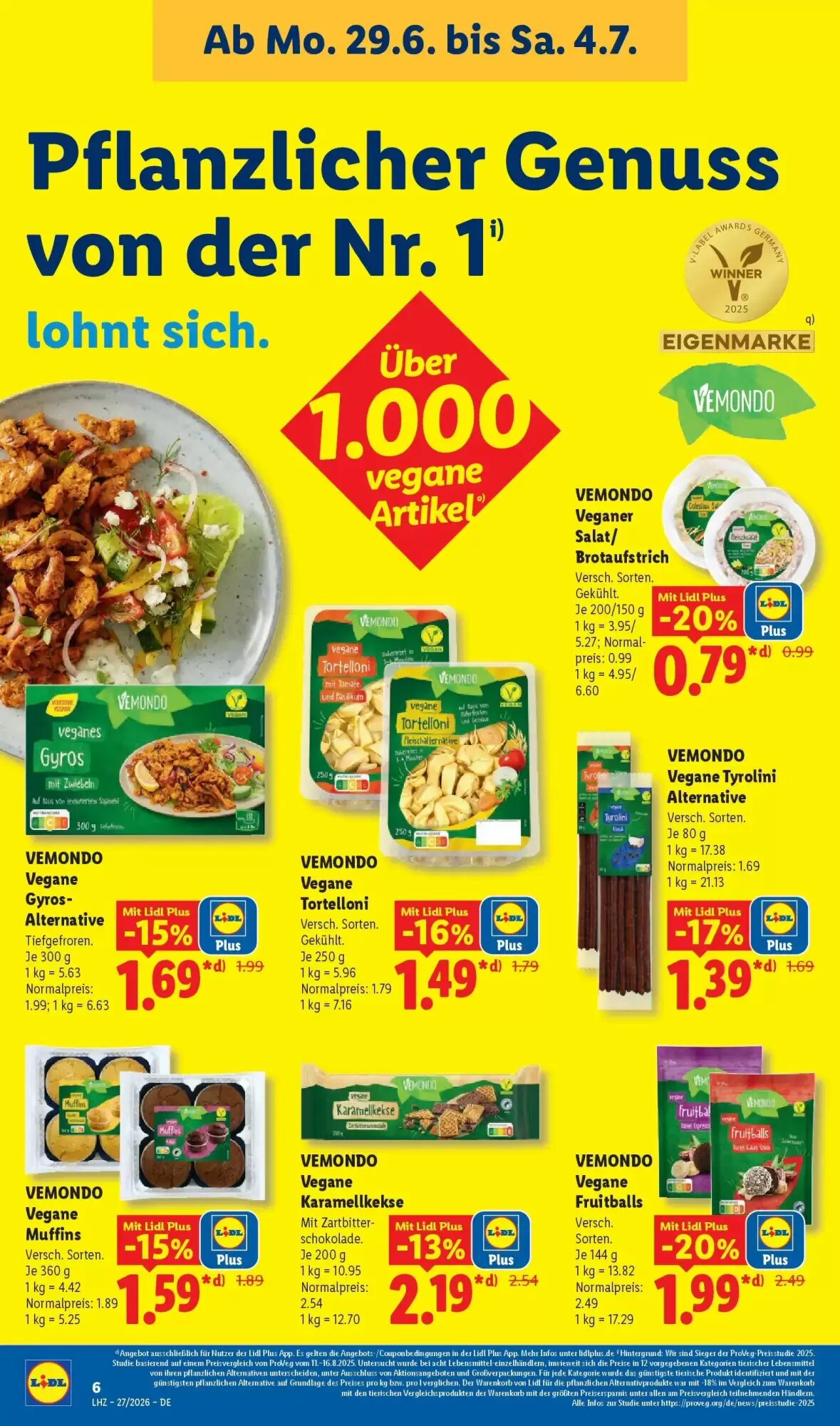 Lidl Prospekt (ab 28.06.2026) zum Blättern - Seite 26