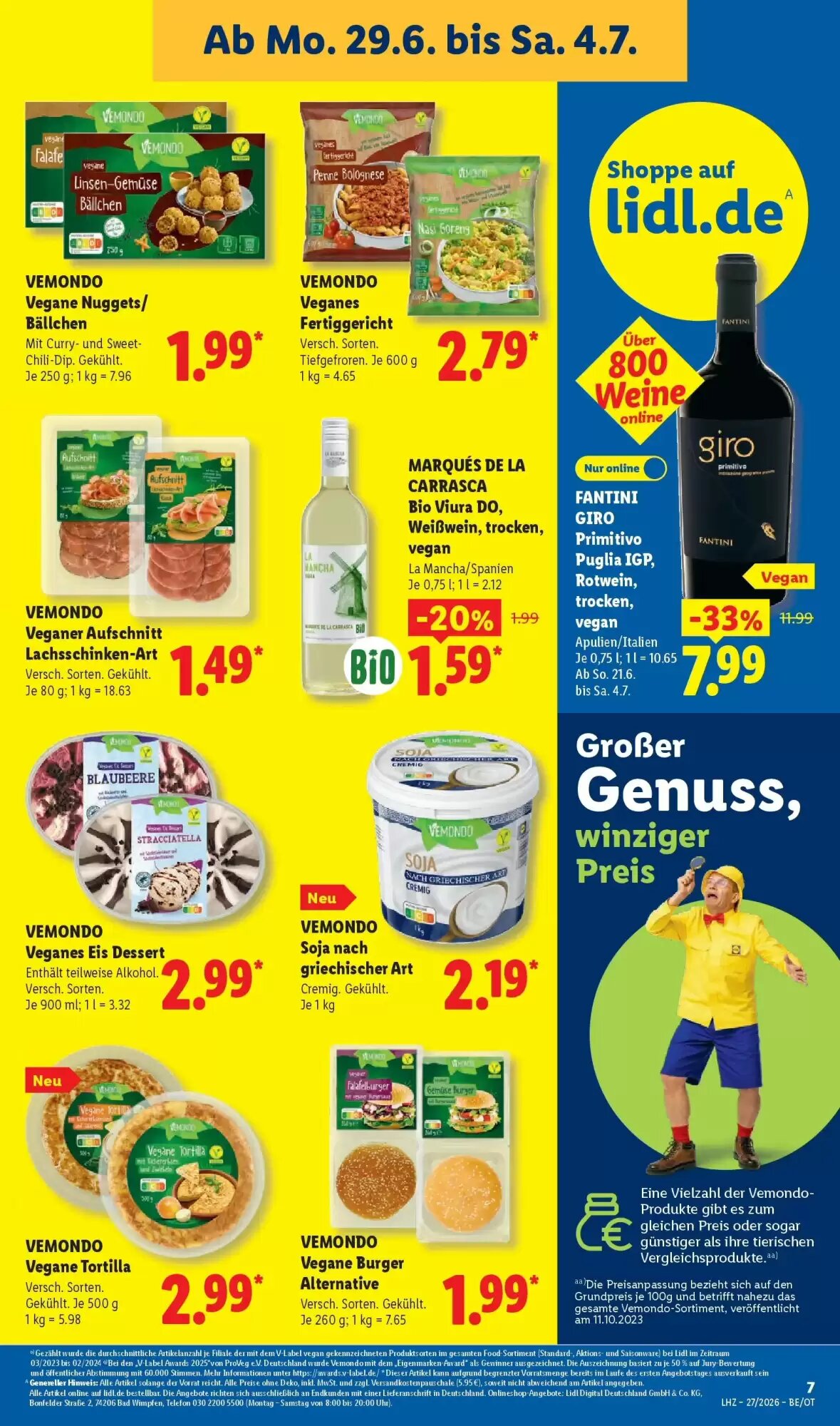 Lidl Prospekt (ab 28.06.2026) zum Blättern - Seite 27