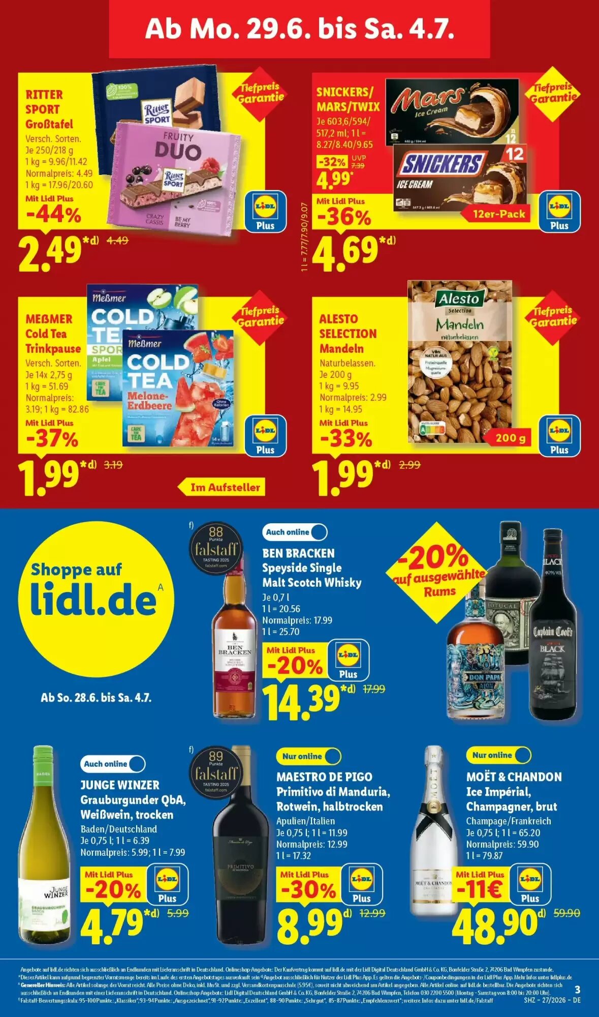 Lidl Prospekt (ab 28.06.2026) zum Blättern - Seite 3