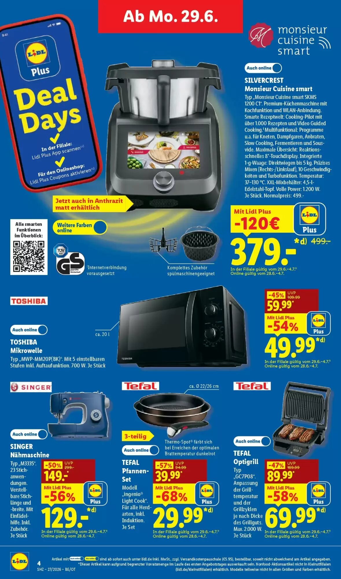 Lidl Prospekt (ab 28.06.2026) zum Blättern - Seite 4