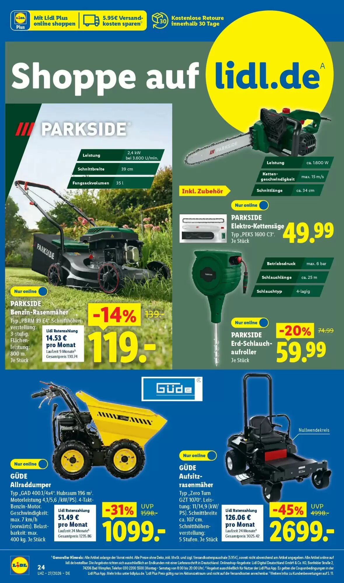 Lidl Prospekt (ab 28.06.2026) zum Blättern - Seite 50