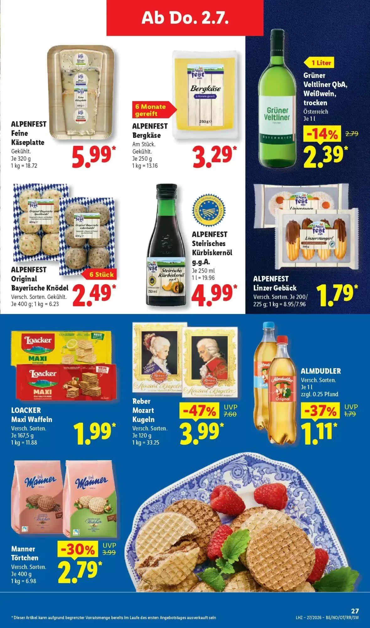 Lidl Prospekt (ab 28.06.2026) zum Blättern - Seite 55