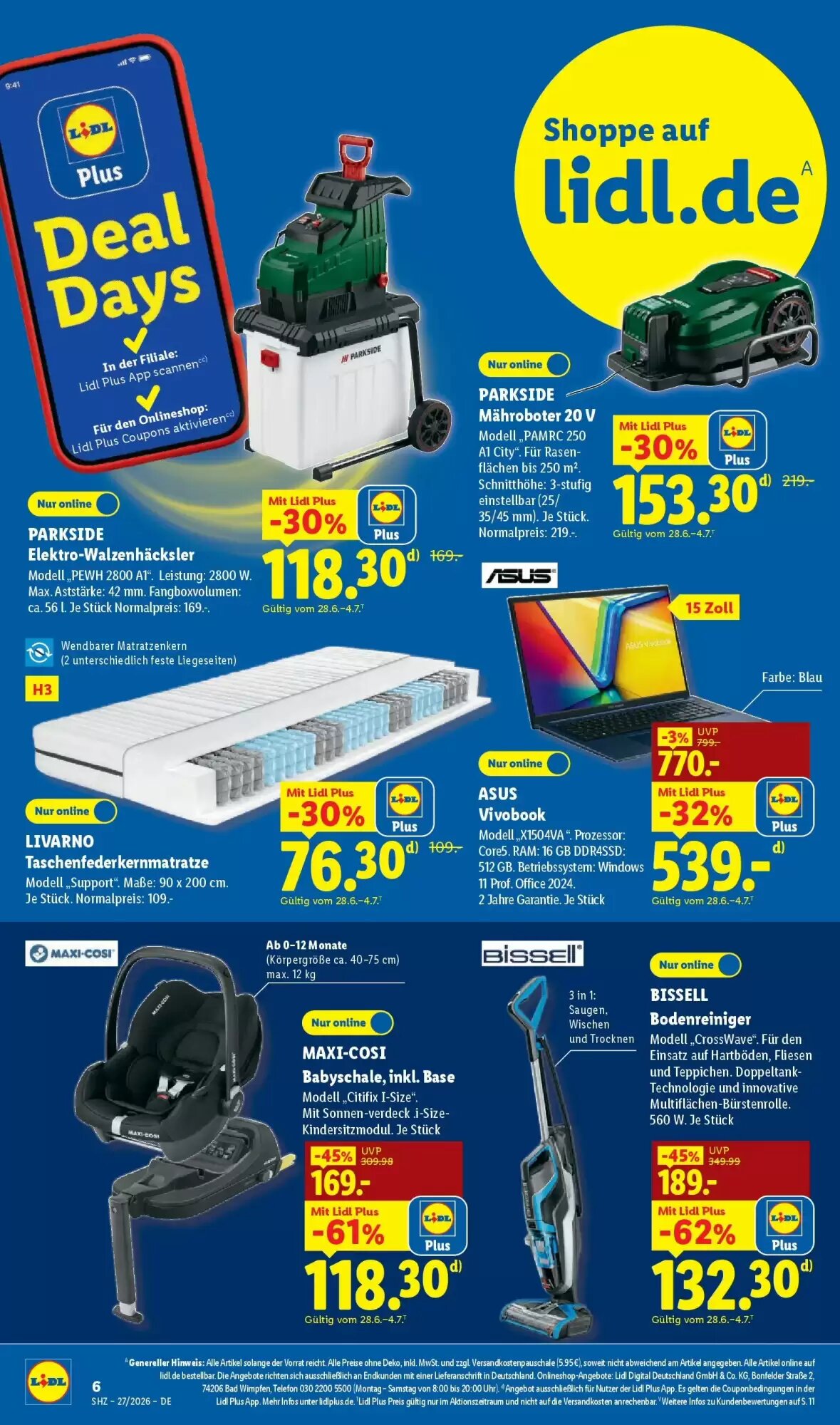 Lidl Prospekt (ab 28.06.2026) zum Blättern - Seite 6