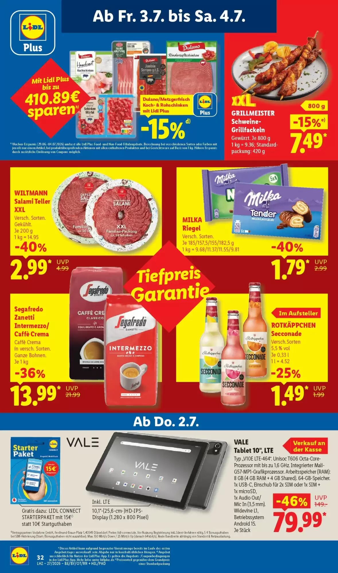 Lidl Prospekt (ab 28.06.2026) zum Blättern - Seite 64