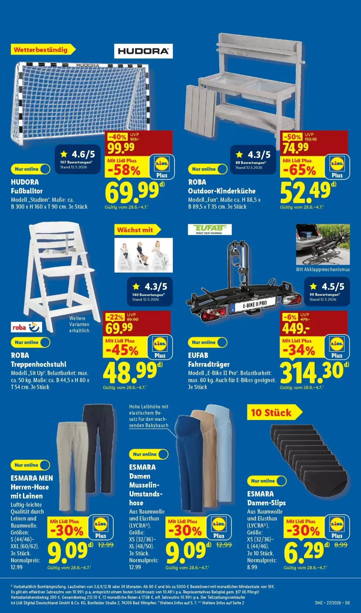 Lidl Prospekt (ab 28.06.2026) zum Blättern - Seite 9