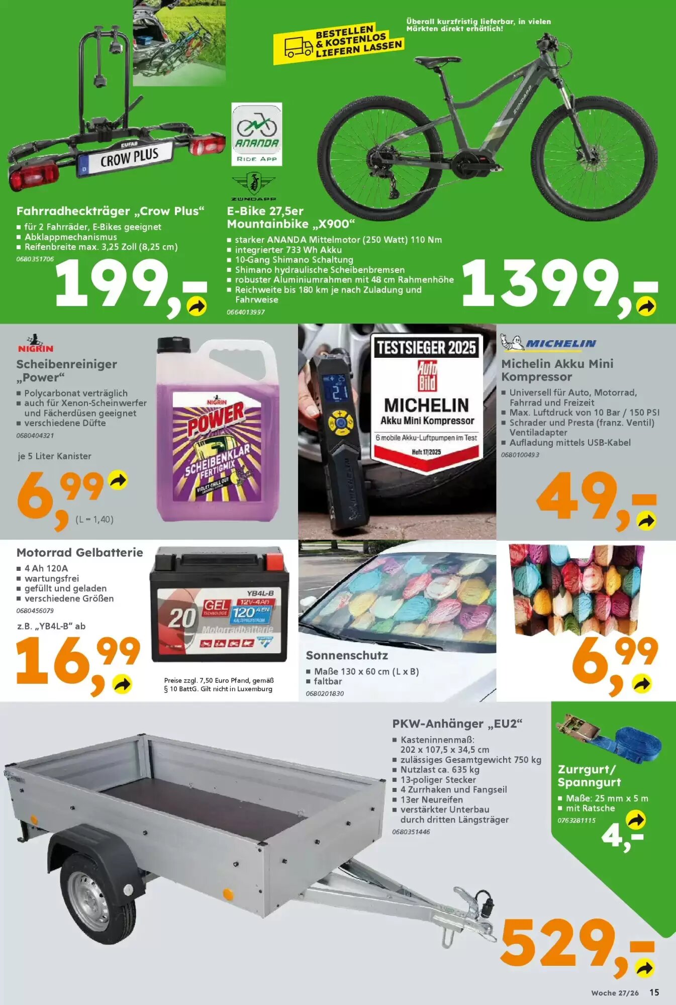 Globus Baumarkt Prospekt (ab 28.06.2026) zum Blättern - Seite 15