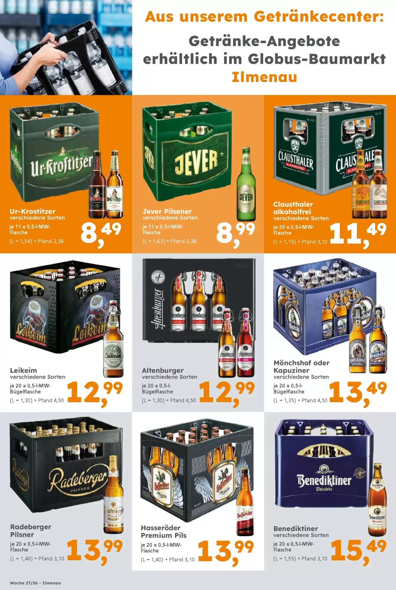 Globus Baumarkt Prospekt (ab 28.06.2026) zum Blättern - Seite 16