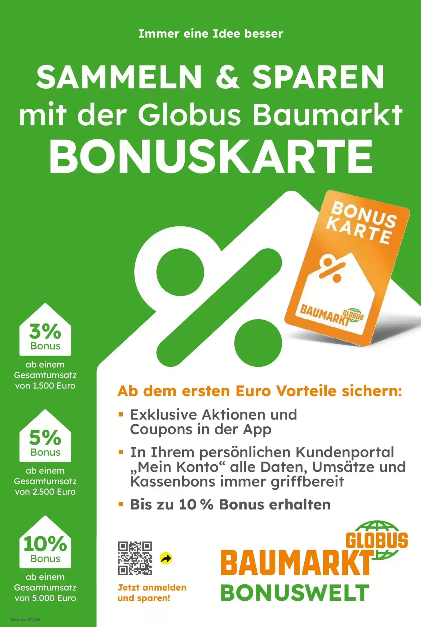 Globus Baumarkt Prospekt (ab 28.06.2026) zum Blättern - Seite 18