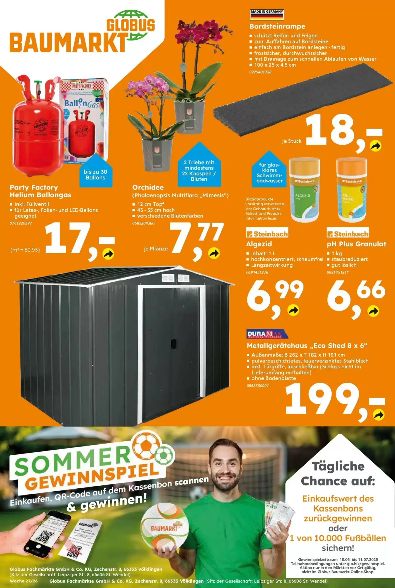 Globus Baumarkt Prospekt (ab 28.06.2026) zum Blättern - Seite 20