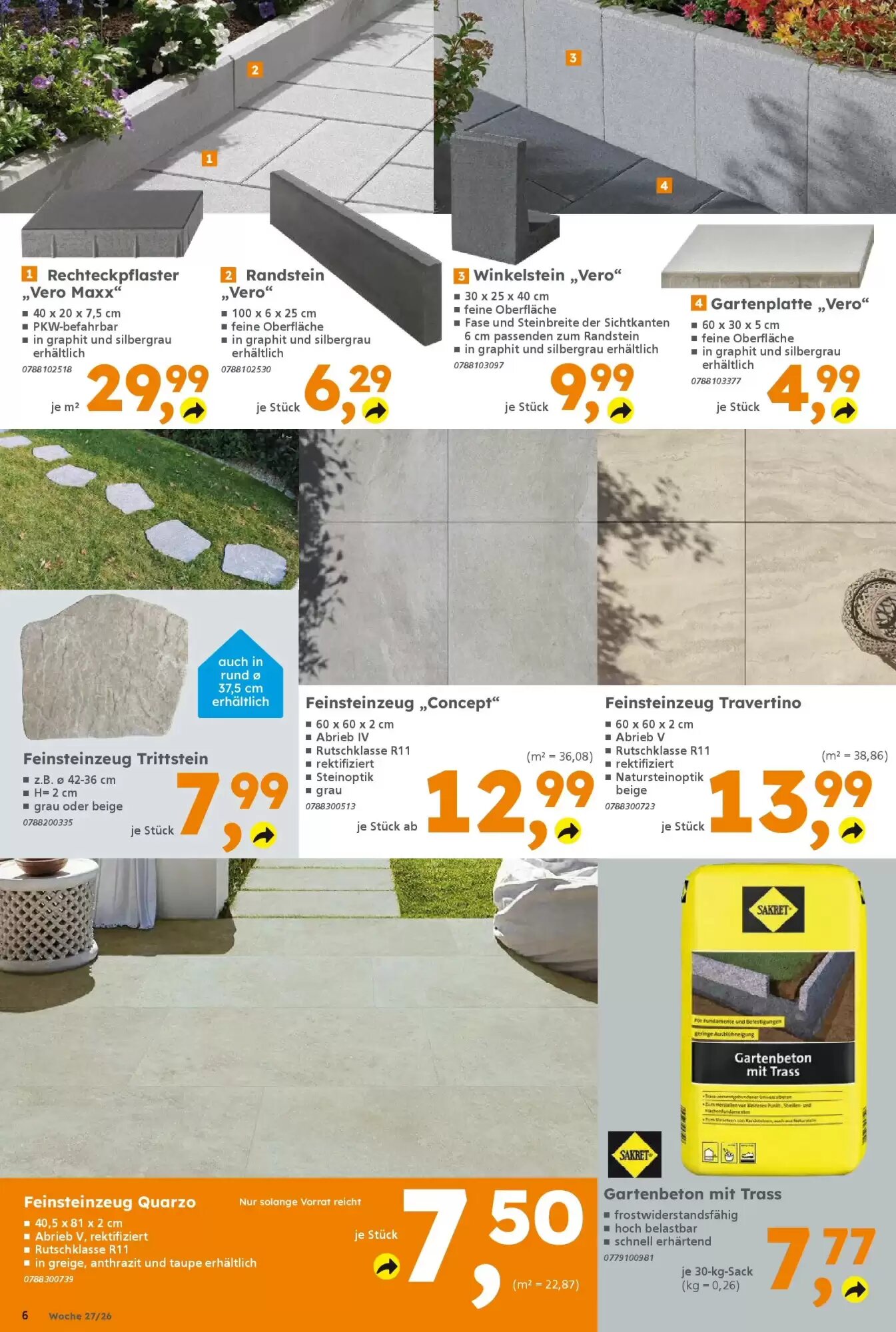 Globus Baumarkt Prospekt (ab 28.06.2026) zum Blättern - Seite 6