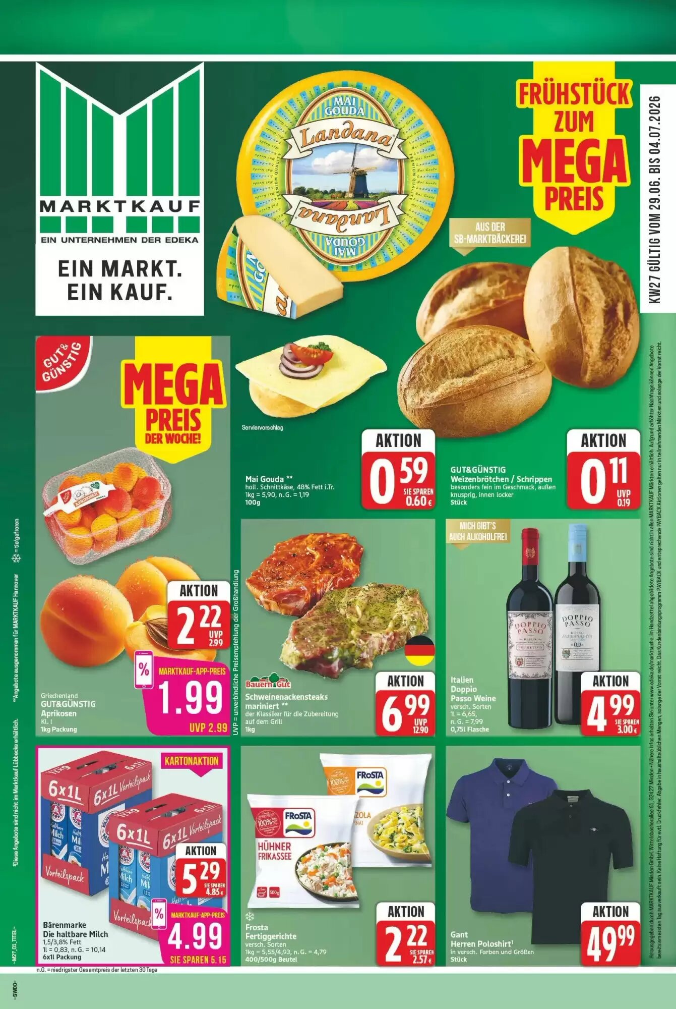 Marktkauf Prospekt (ab 28.06.2026) zum Blättern - Seite 1