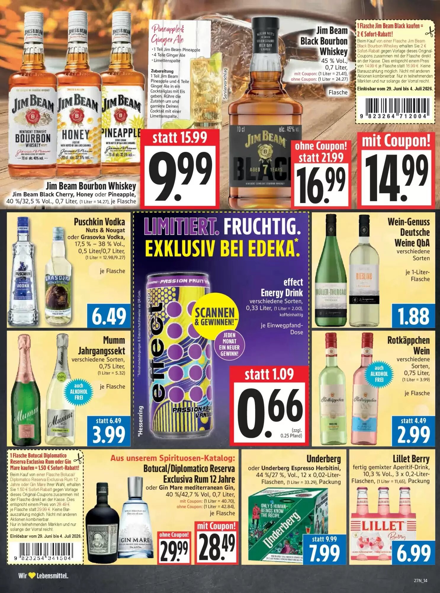 EDEKA Hahner Prospekt (ab 28.06.2026) zum Blättern - Seite 16