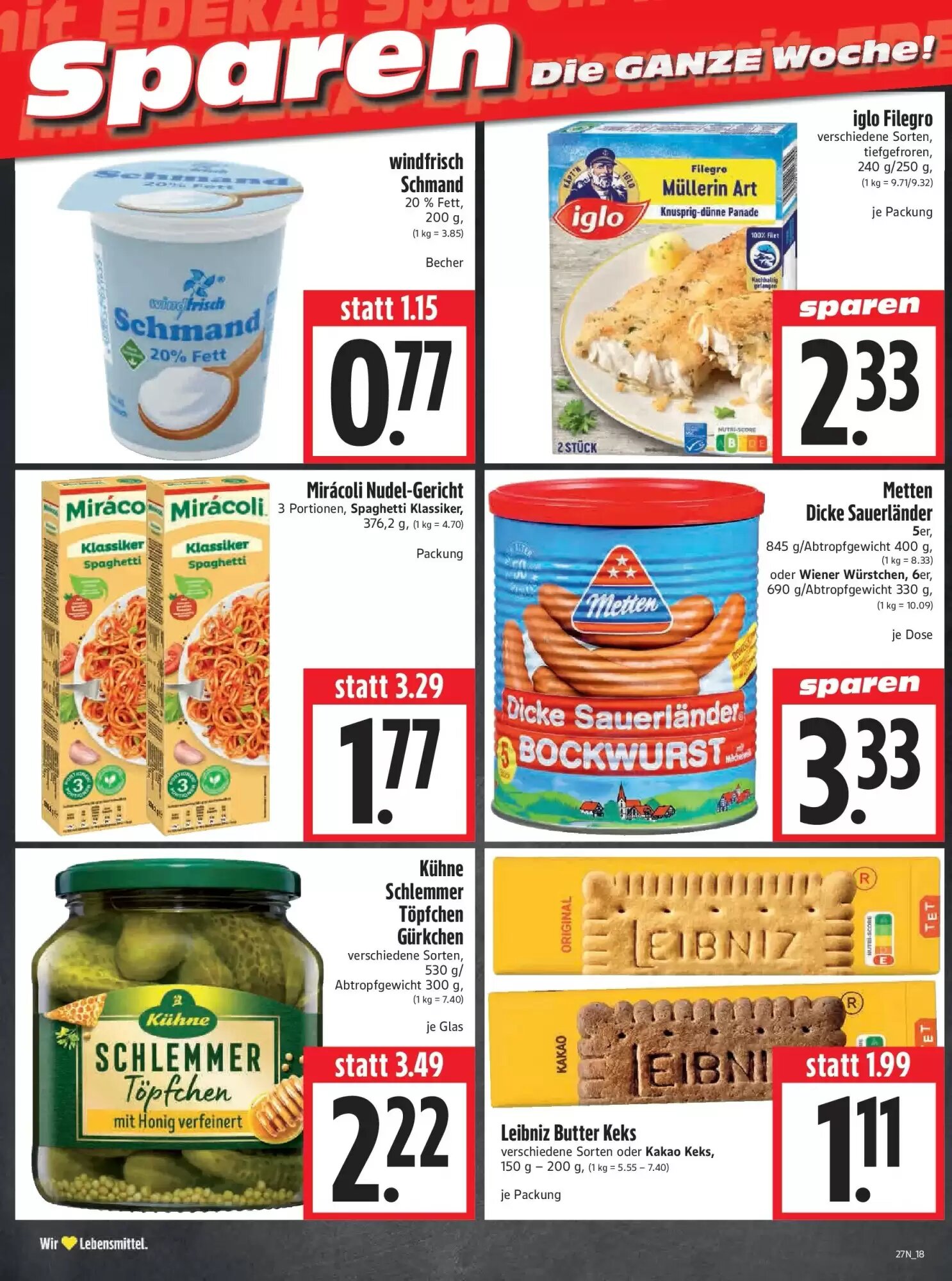 EDEKA Hahner Prospekt (ab 28.06.2026) zum Blättern - Seite 20