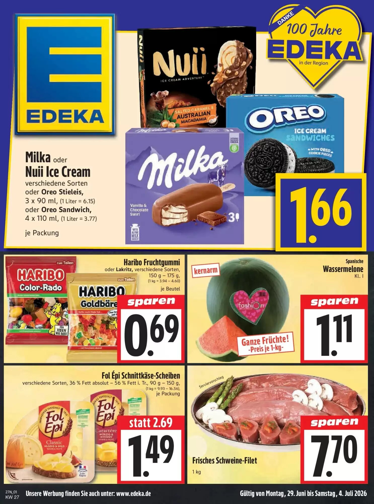 EDEKA Hahner Prospekt (ab 28.06.2026) zum Blättern - Seite 3