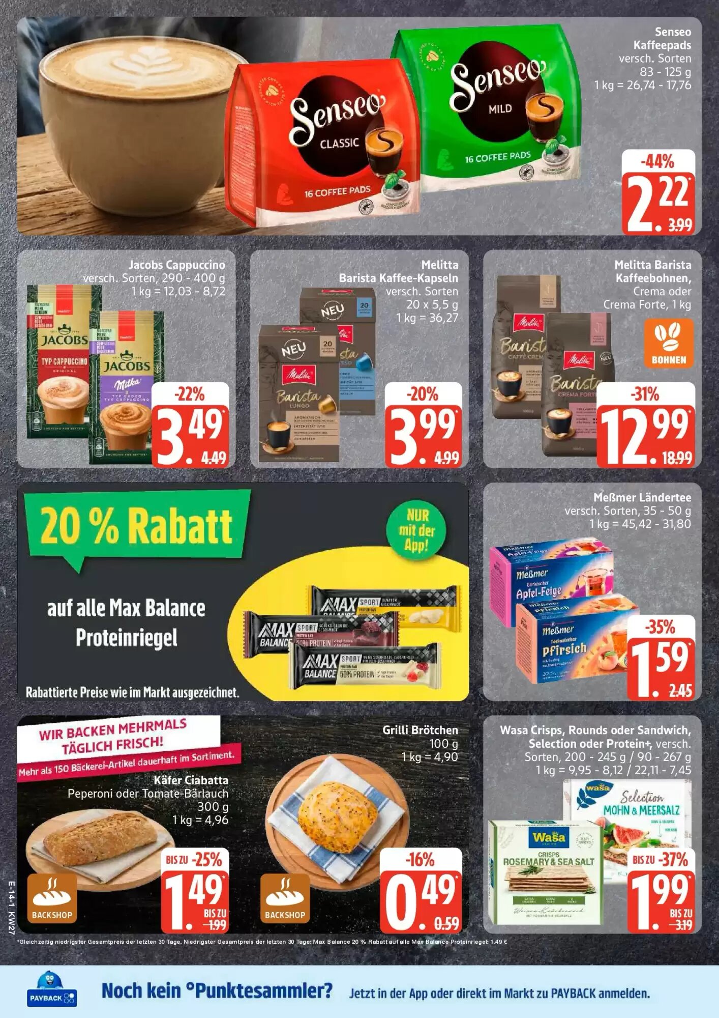 Edeka Prospekt (ab 28.06.2026) zum Blättern - Seite 14