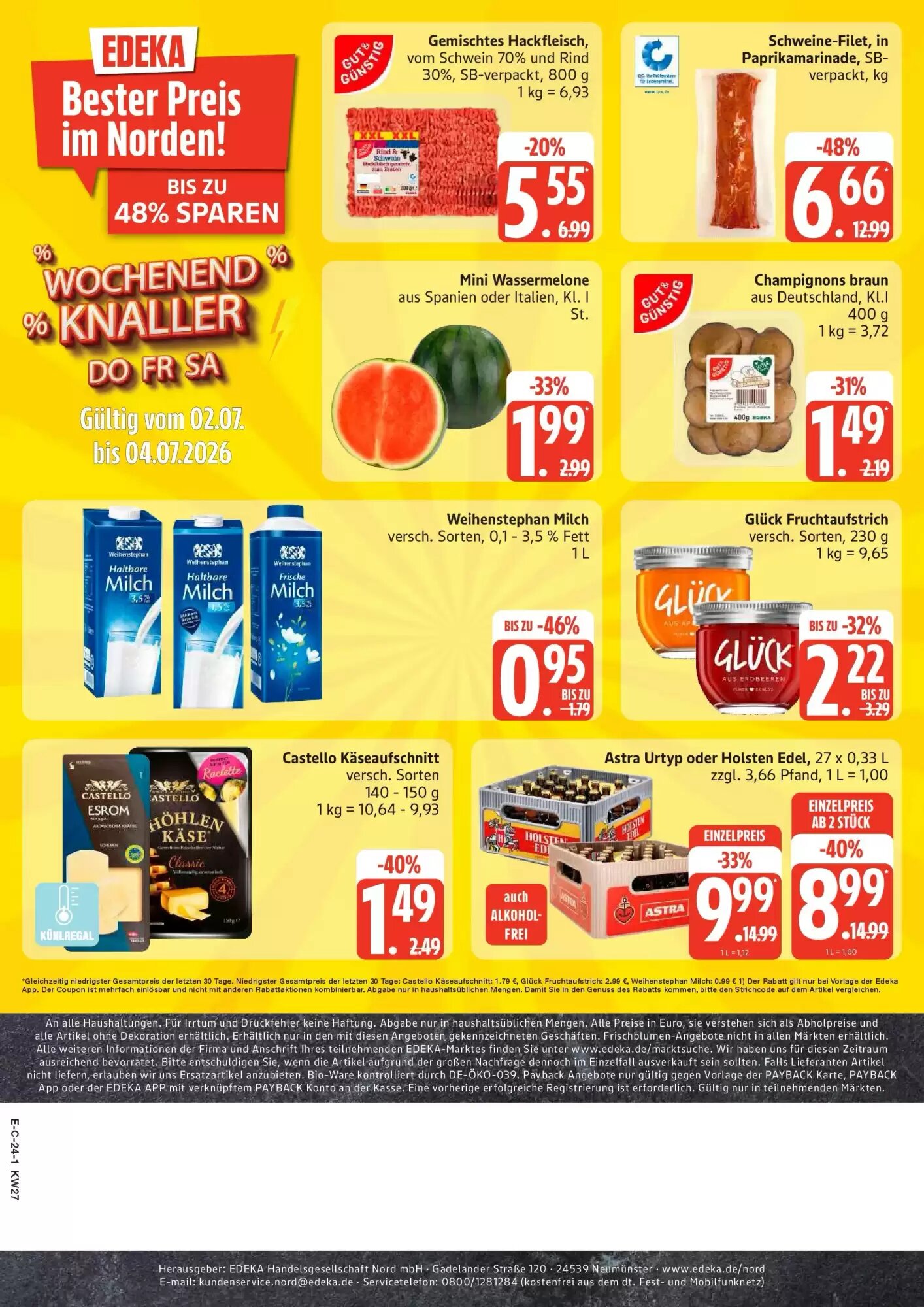 Edeka Prospekt (ab 28.06.2026) zum Blättern - Seite 24