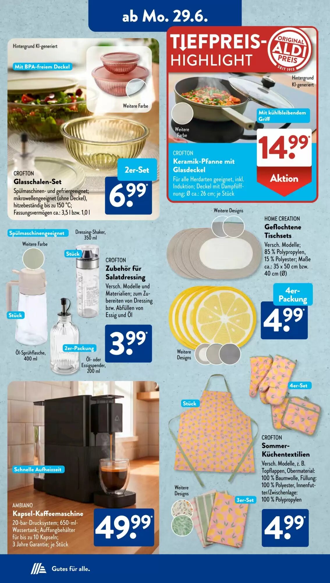 Aldi Süd Prospekt (ab 29.06.2026) zum Blättern - Seite 6