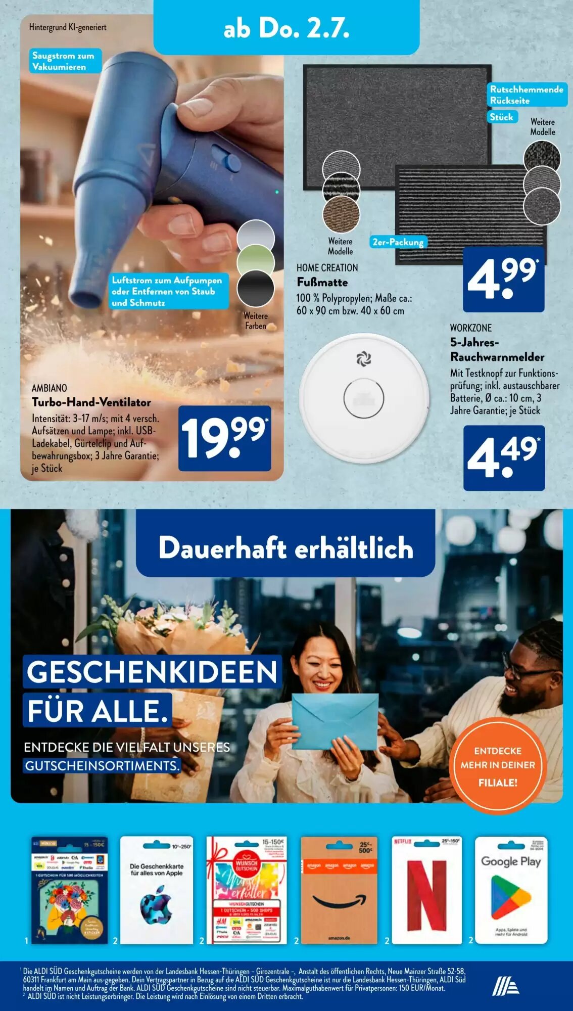 Aldi Süd Prospekt (ab 29.06.2026) zum Blättern - Seite 9