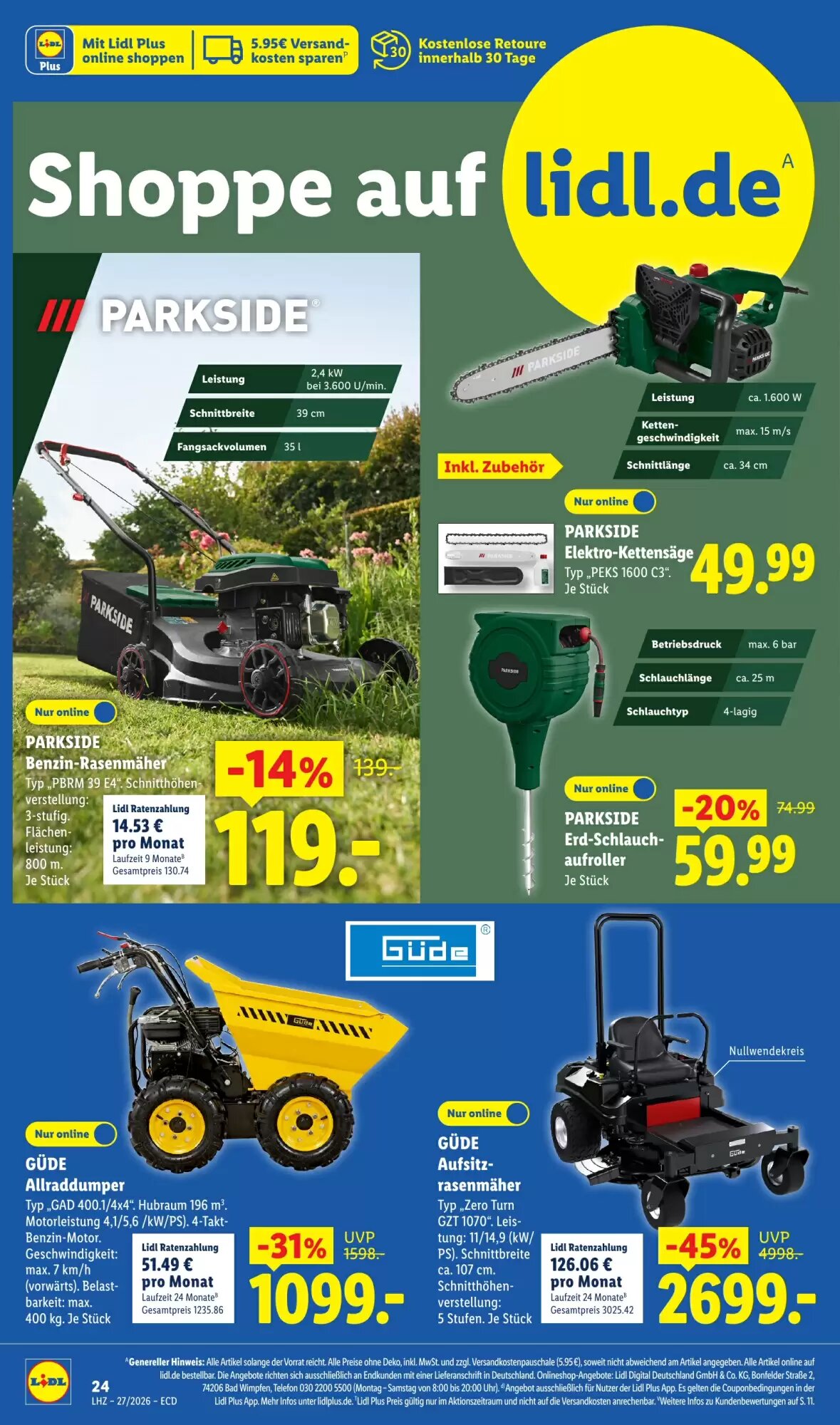Lidl Prospekt (ab 29.06.2026) zum Blättern - Seite 20