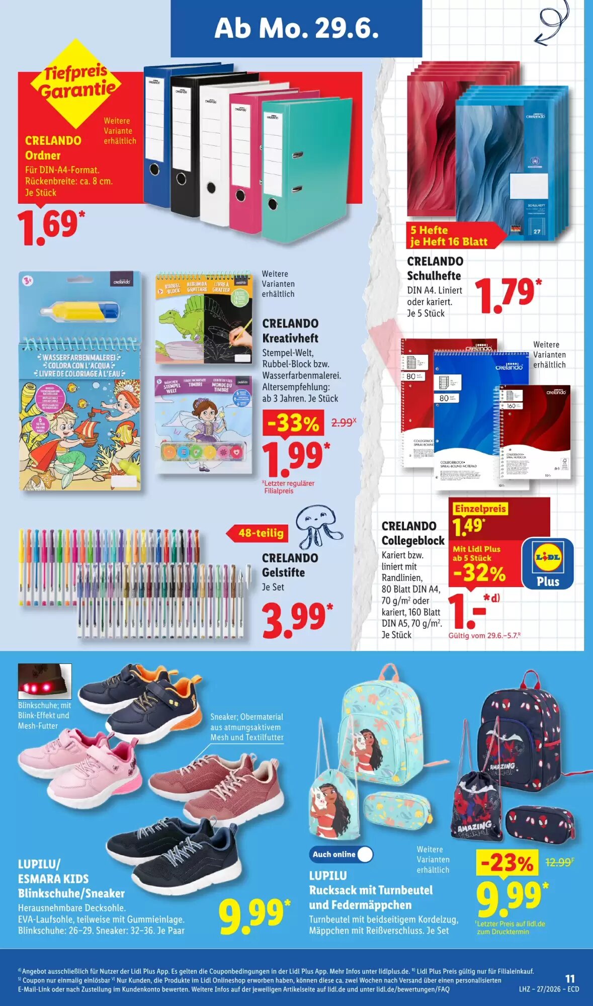Lidl Prospekt (ab 29.06.2026) zum Blättern - Seite 7