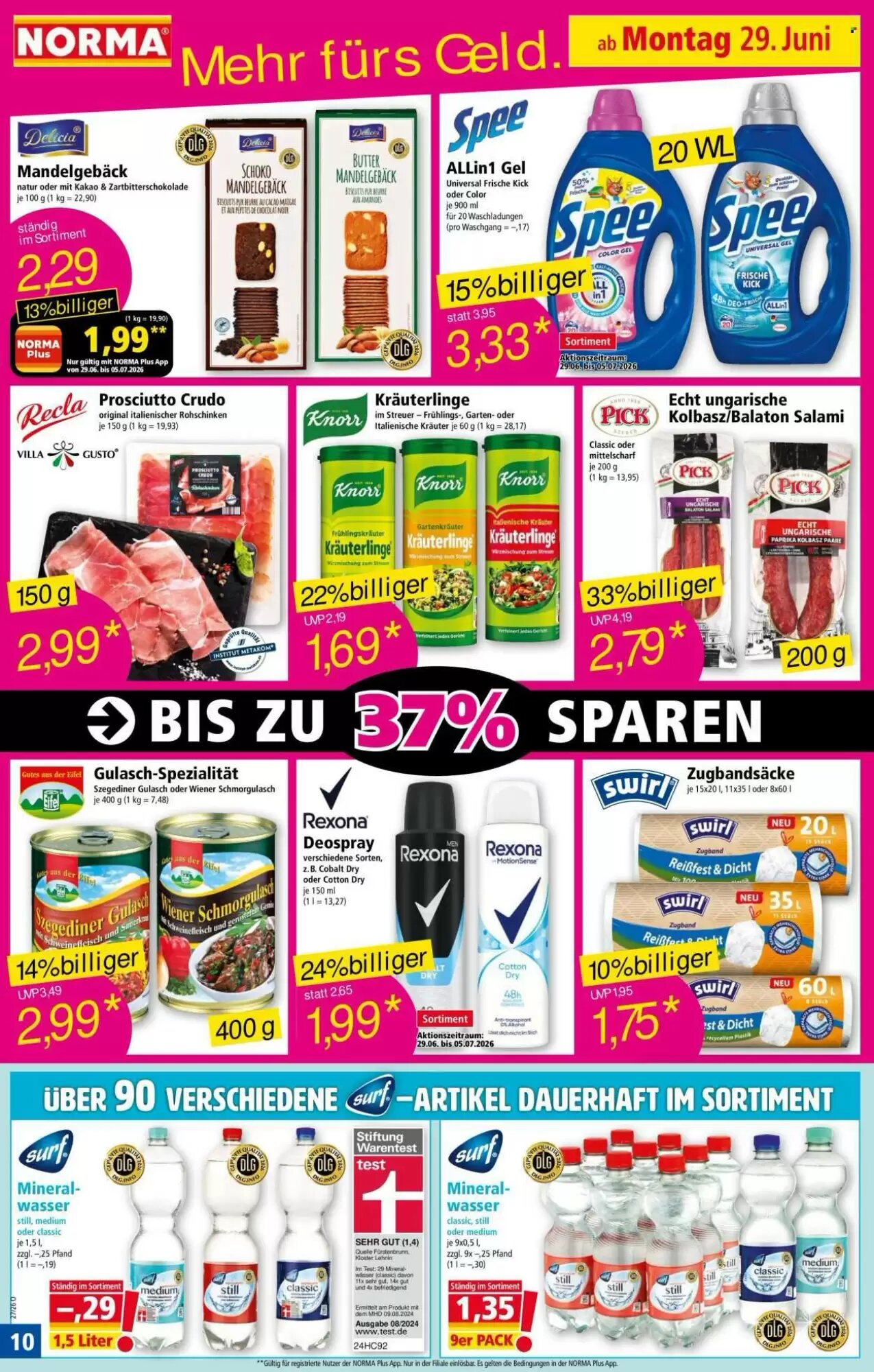 Norma Prospekt (ab 29.06.2026) zum Blättern - Seite 10