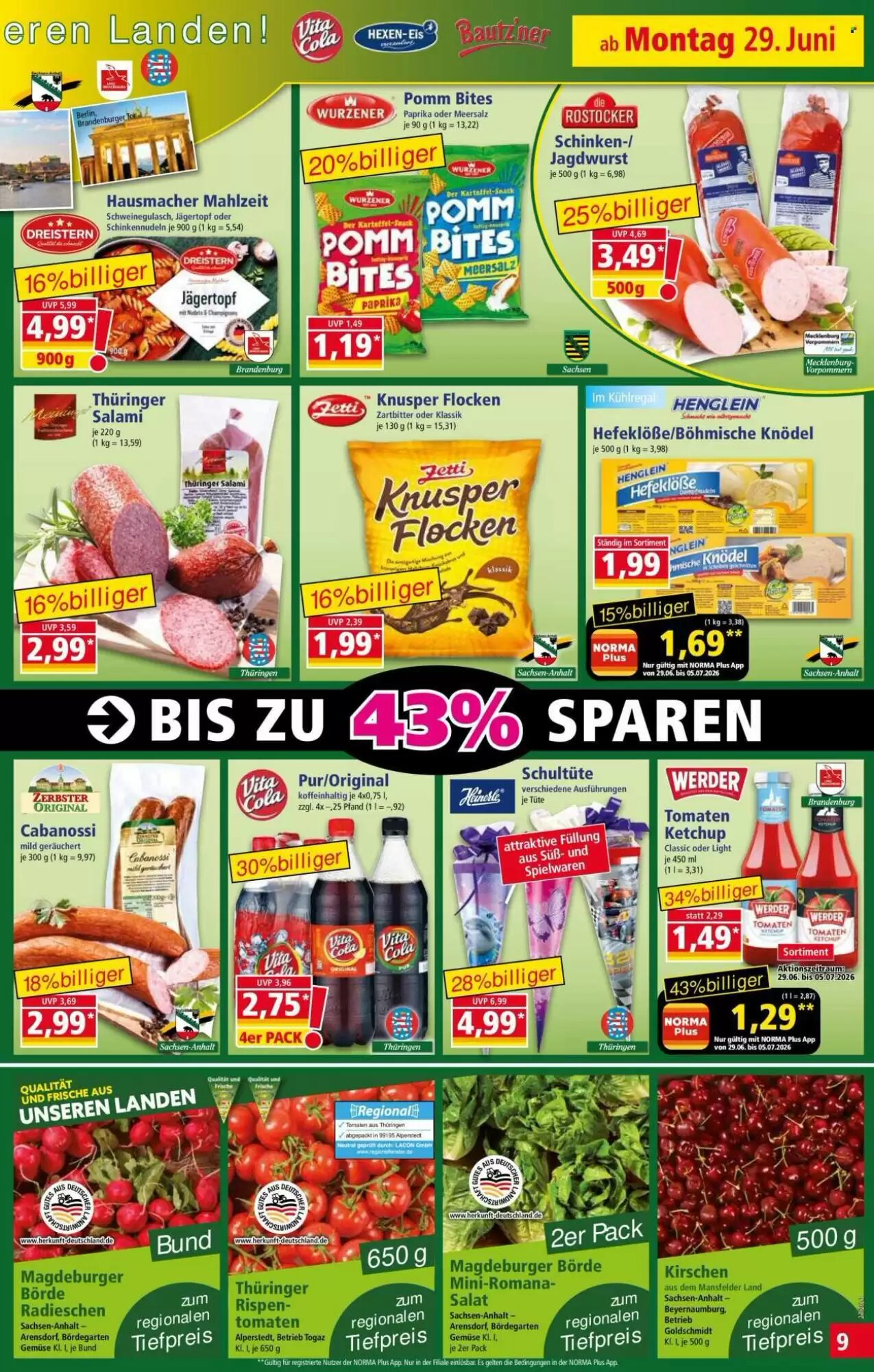 Norma Prospekt (ab 29.06.2026) zum Blättern - Seite 9