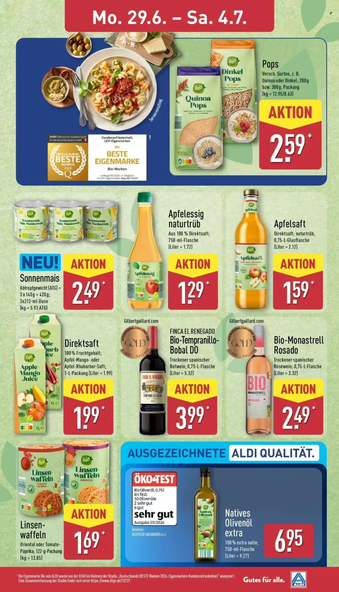 Aldi Nord Prospekt (ab 29.06.2026) zum Blättern - Seite 13