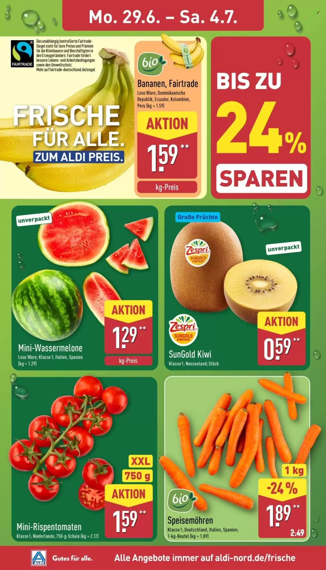 Aldi Nord Prospekt (ab 29.06.2026) zum Blättern - Seite 2