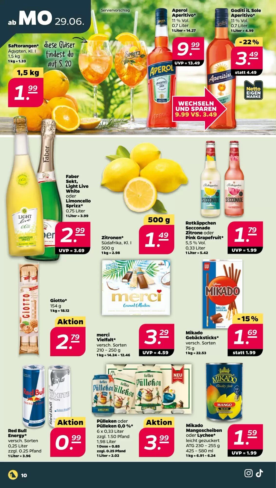 NETTO Prospekt (ab 29.06.2026) zum Blättern - Seite 10