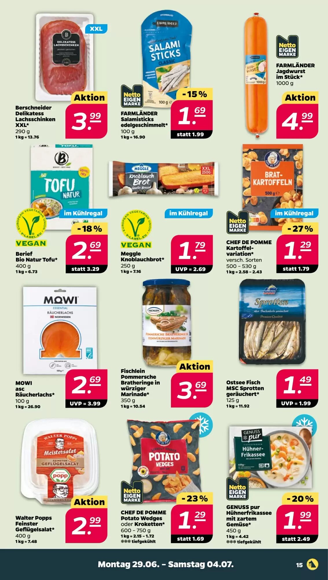 NETTO Prospekt (ab 29.06.2026) zum Blättern - Seite 15
