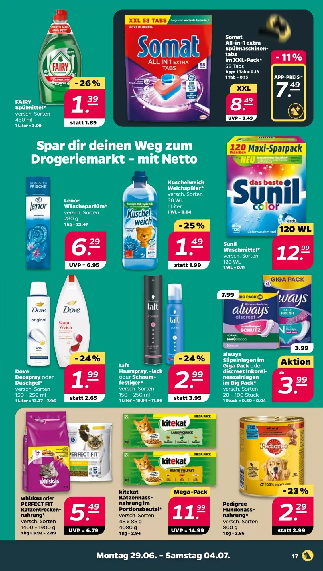 NETTO Prospekt (ab 29.06.2026) zum Blättern - Seite 17