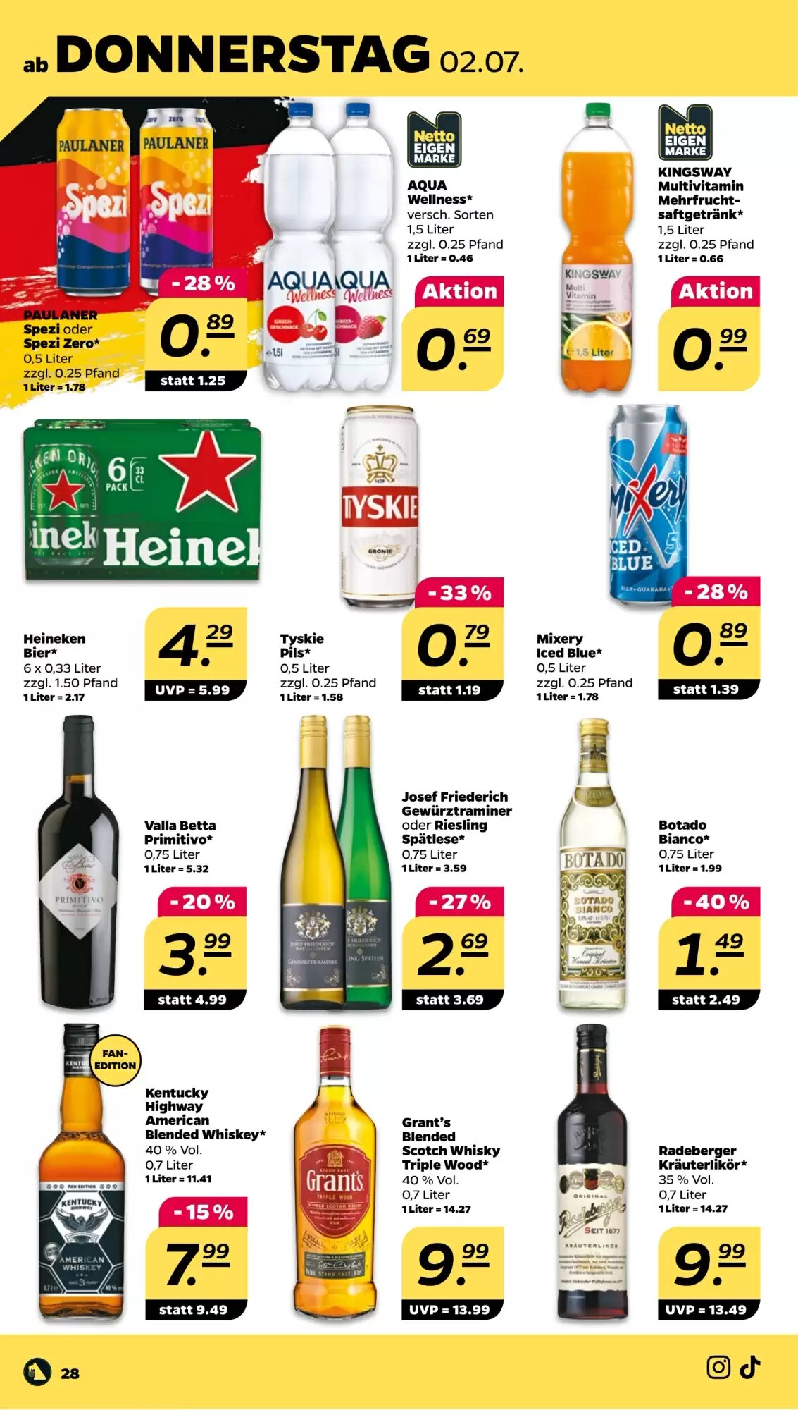 NETTO Prospekt (ab 29.06.2026) zum Blättern - Seite 32