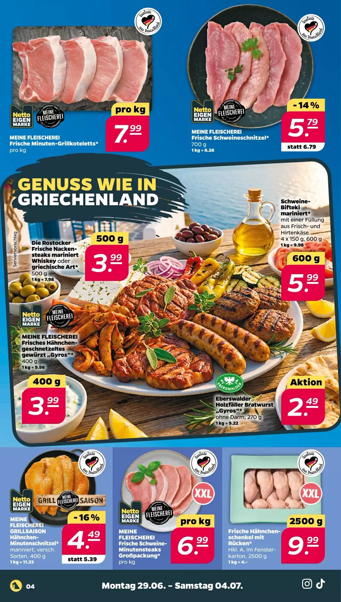 NETTO Prospekt (ab 29.06.2026) zum Blättern - Seite 4
