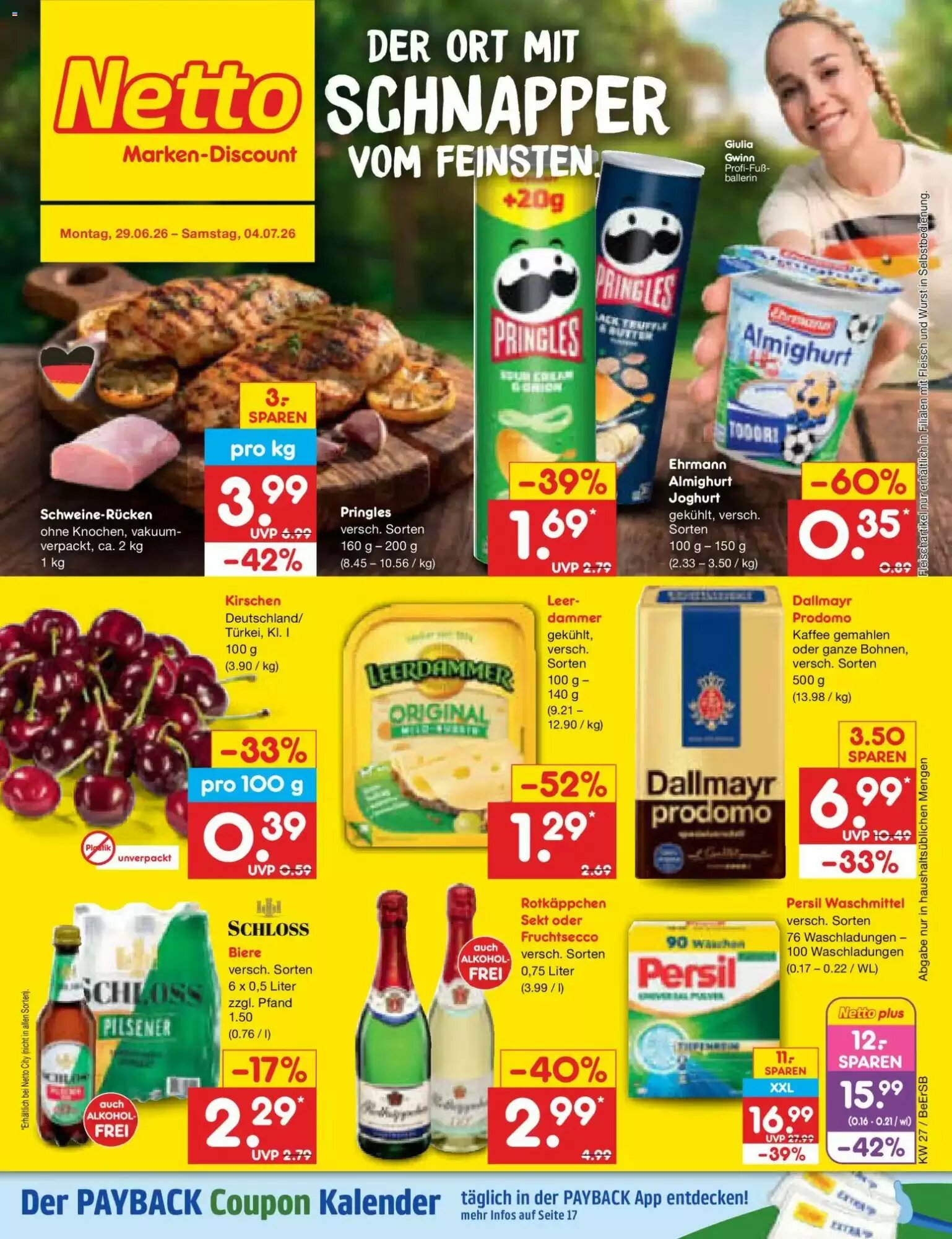Netto Marken-Discount Prospekt (ab 29.06.2026) zum Blättern - Seite 1