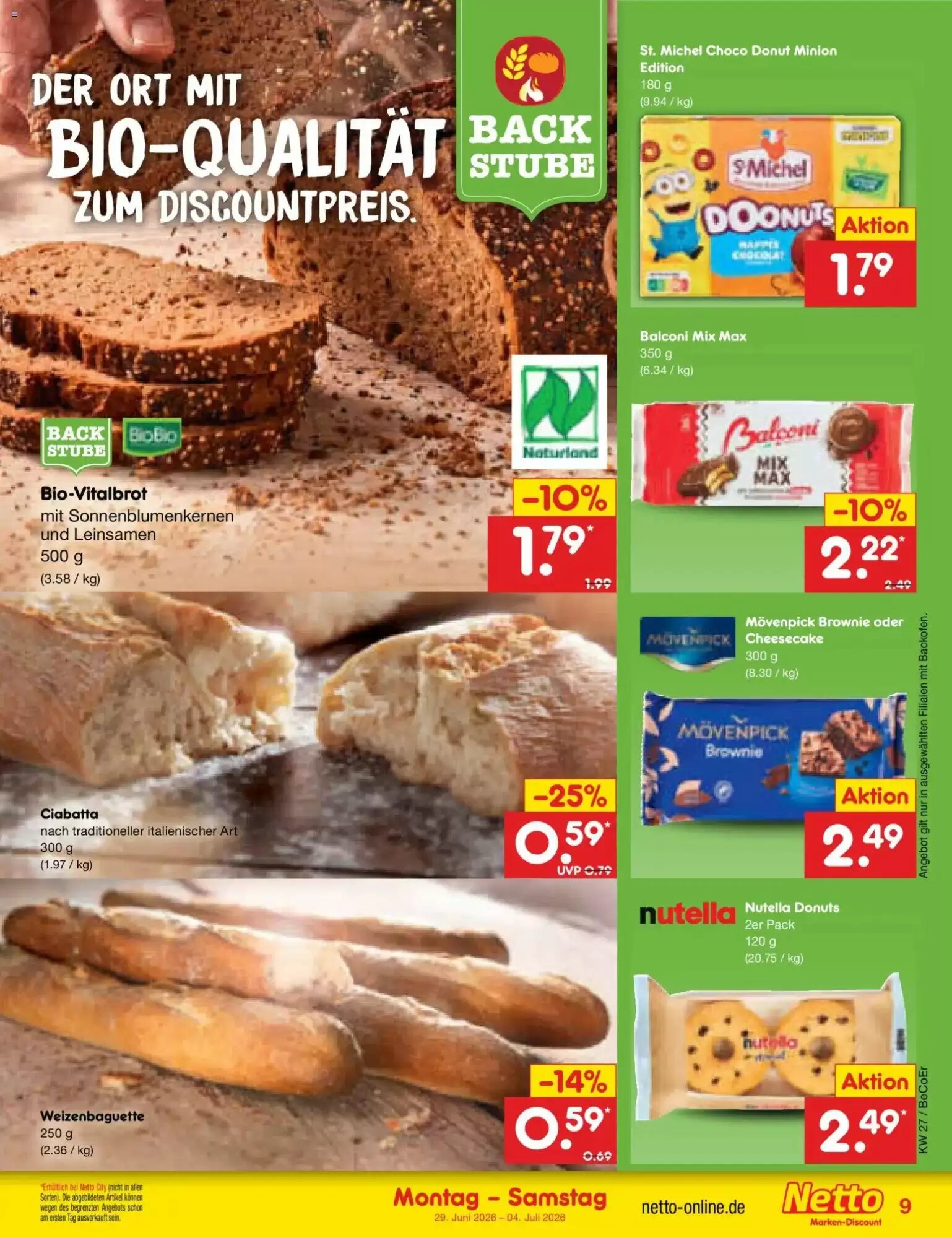 Netto Marken-Discount Prospekt (ab 29.06.2026) zum Blättern - Seite 11