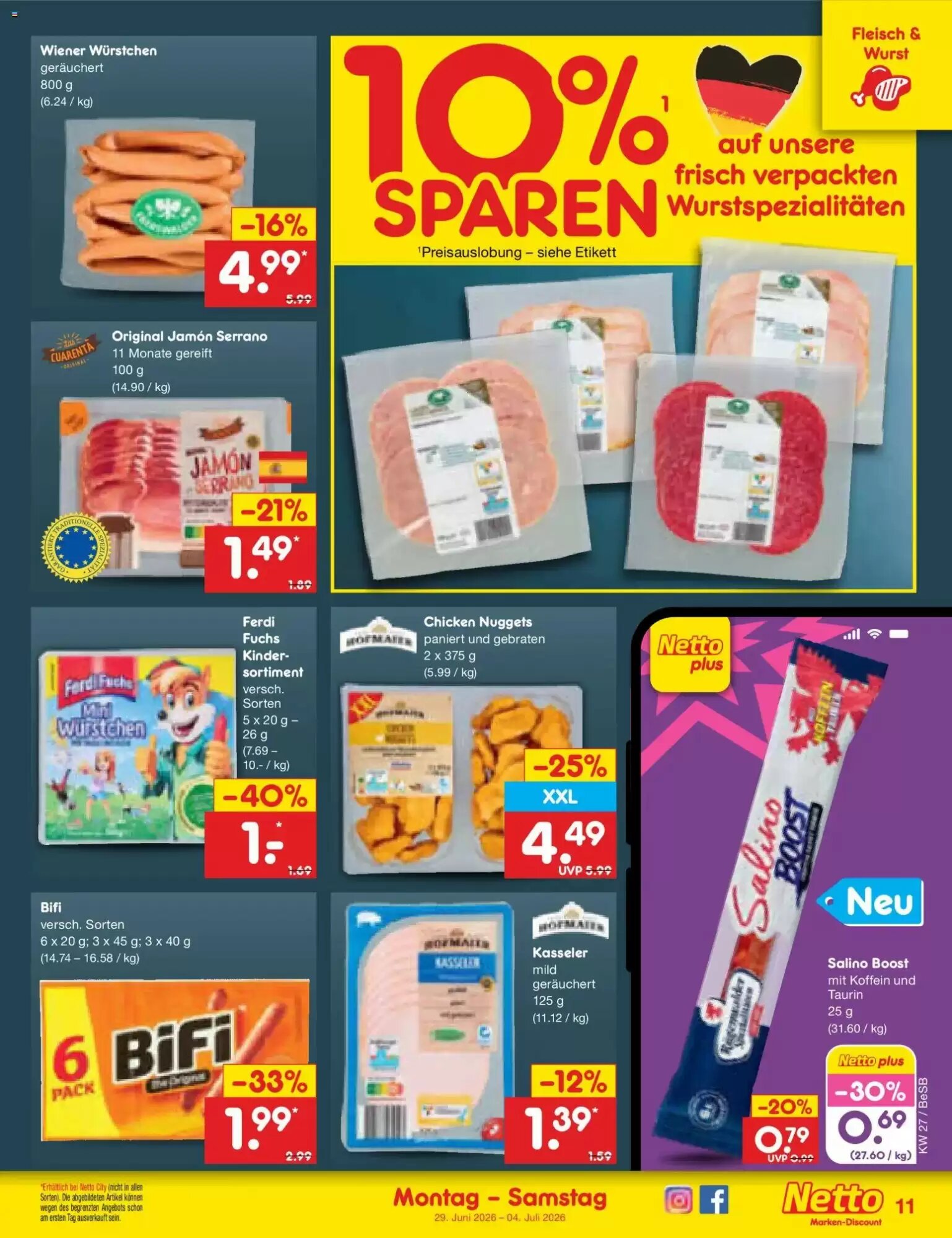 Netto Marken-Discount Prospekt (ab 29.06.2026) zum Blättern - Seite 15