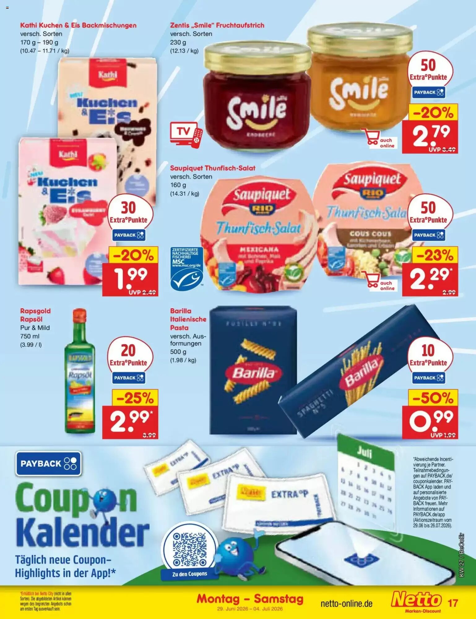 Netto Marken-Discount Prospekt (ab 29.06.2026) zum Blättern - Seite 23