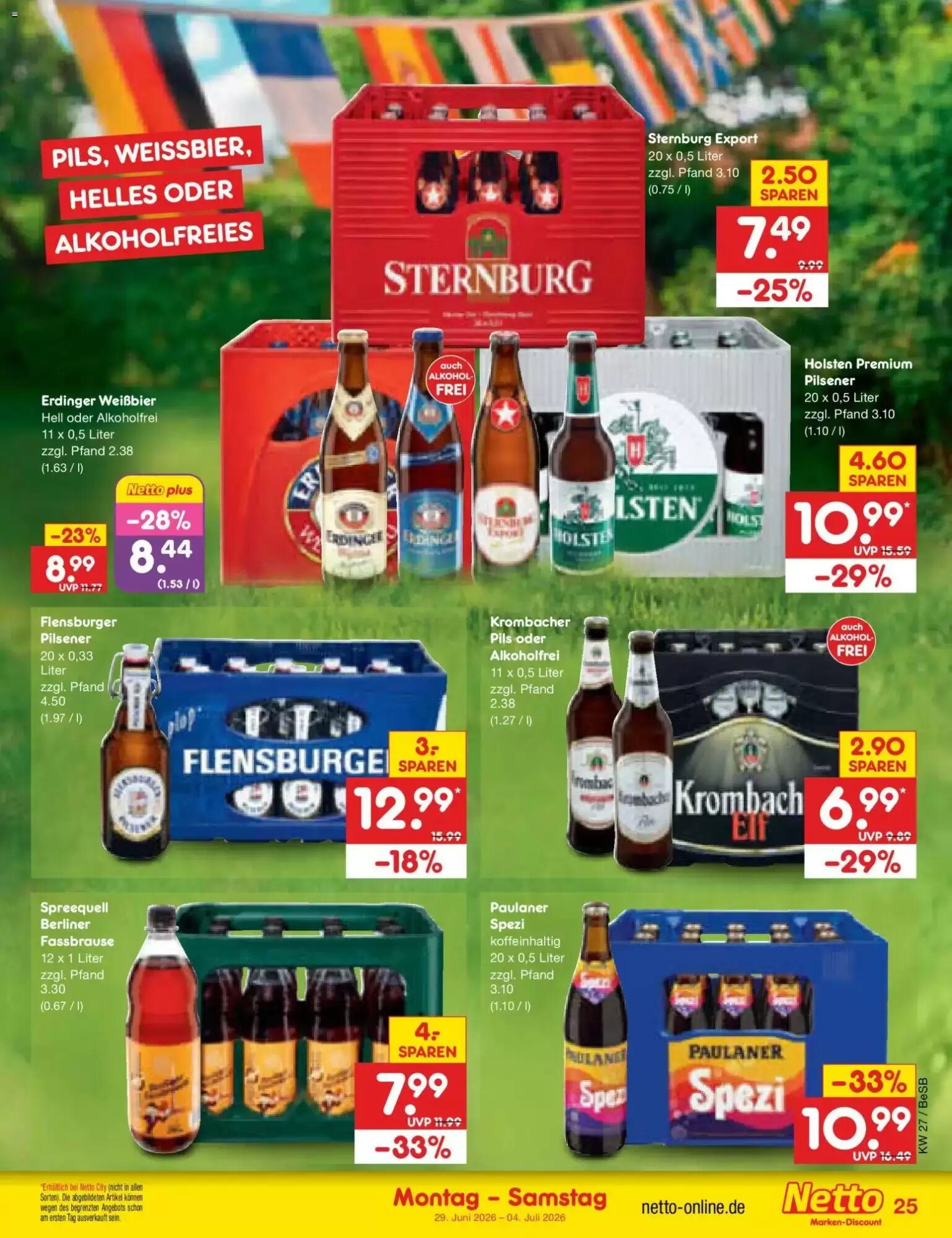Netto Marken-Discount Prospekt (ab 29.06.2026) zum Blättern - Seite 37