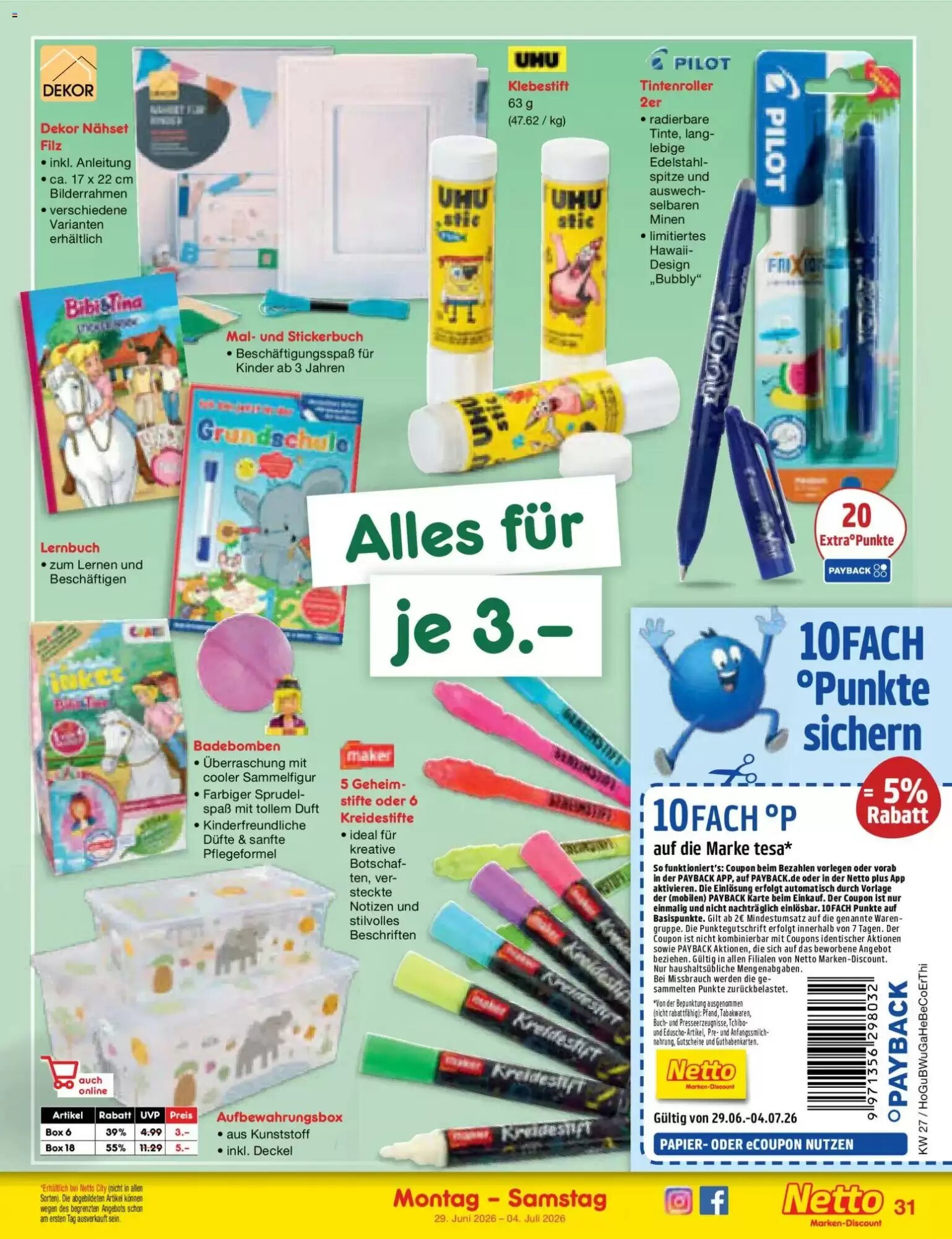 Netto Marken-Discount Prospekt (ab 29.06.2026) zum Blättern - Seite 47