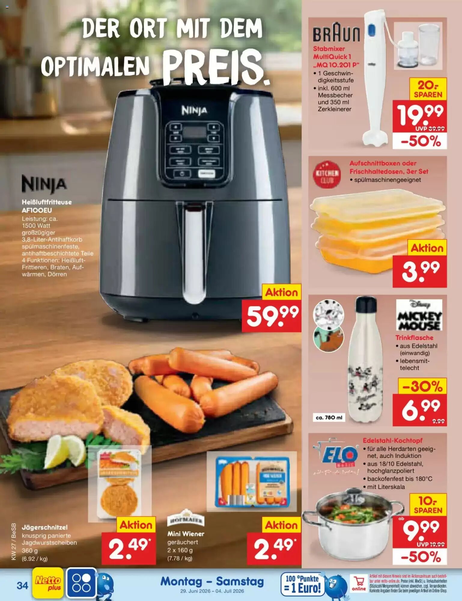 Netto Marken-Discount Prospekt (ab 29.06.2026) zum Blättern - Seite 52